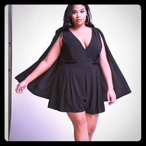 NWOT LLove Cape Romper